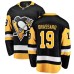 Men Pittsburgh Penguins #19 Derick Brassard Authentic Black Home Fanatics Branded Breakaway NHL Jersey