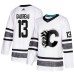 Men Adidas Calgary Flames #13 Johnny Gaudreau White 2019 All-Star Game Parley Authentic Stitched NHL Jersey