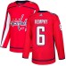 Men Adidas Washington Capitals #6 Michal Kempny Premier Red Home NHL Jersey