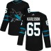 Men Adidas San Jose Sharks #65 Erik Karlsson Premier Black Alternate NHL Jersey