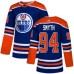 Men Adidas Edmonton Oilers #94 Ryan Smyth Premier Royal Blue Alternate NHL Jersey