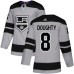 Men Adidas Los Angeles Kings #8 Drew Doughty Premier Gray Alternate NHL Jersey