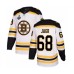 Men Boston Bruins #68 Jaromir Jagr Authentic White Away 2019 Stanley Cup Final Bound Hockey Jersey