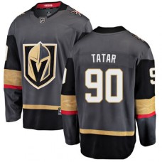 Men Vegas Golden Knights #90 Tomas Tatar Authentic Black Home Fanatics Branded Breakaway NHL Jersey