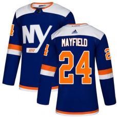 Men Adidas New York Islanders #24 Scott Mayfield Premier Blue Alternate NHL Jersey