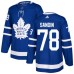 Men Adidas Toronto Maple Leafs #78 Rasmus Sandin Authentic Royal Blue Home NHL Jersey