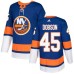 Men Adidas New York Islanders #45 Noah Dobson Premier Royal Blue Home NHL Jersey