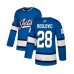 Men Adidas Winnipeg Jets #28 Jack Roslovic Authentic Blue Alternate NHL Jersey