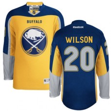 Men Reebok Buffalo Sabres #20 Scott Wilson Authentic Gold New Third NHL Jersey